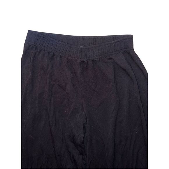 Q’Neel Black Elastic High Waist Jogger Type Linen Pants Women size 8 - Picture 7 of 14